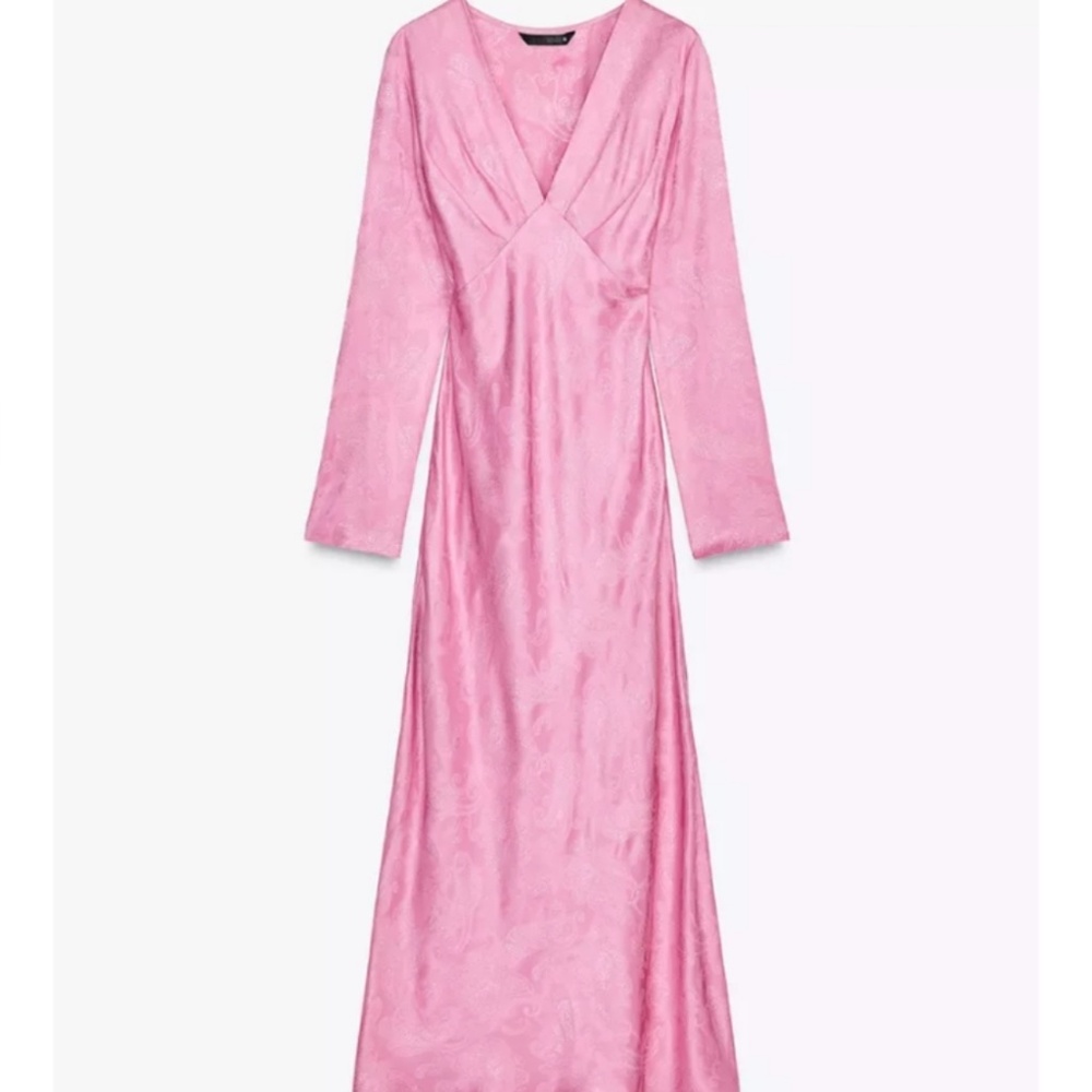 Pink Zara Maxi Dress